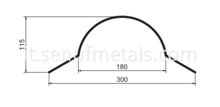 ridge cap drawing